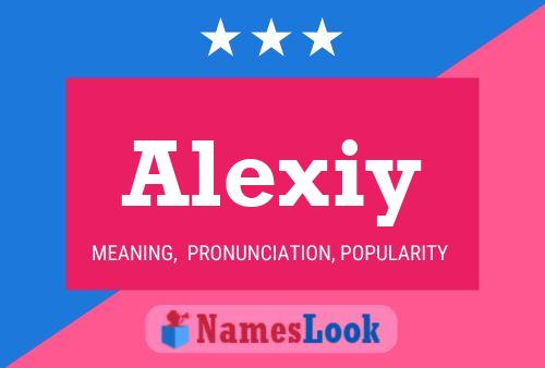 Póster del nombre Alexiy