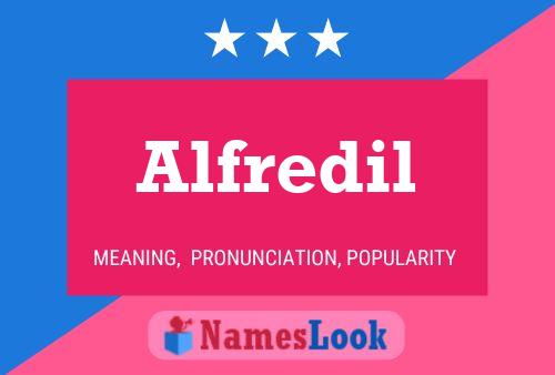 Póster del nombre Alfredil