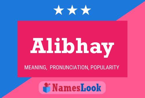 Póster del nombre Alibhay