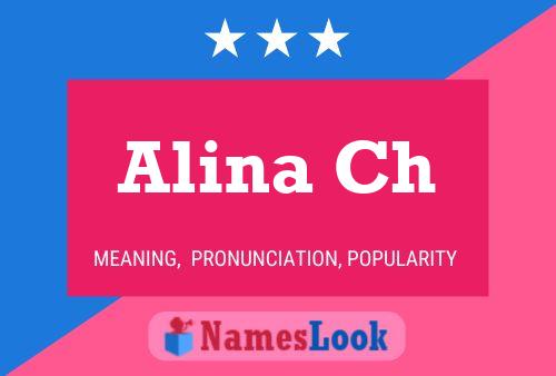 Póster del nombre Alina Ch