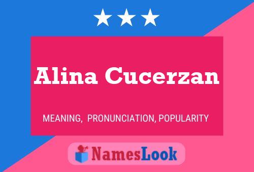 Póster del nombre Alina Cucerzan