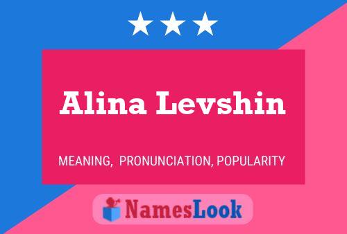 Póster del nombre Alina Levshin