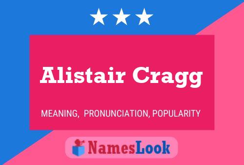 Póster del nombre Alistair Cragg