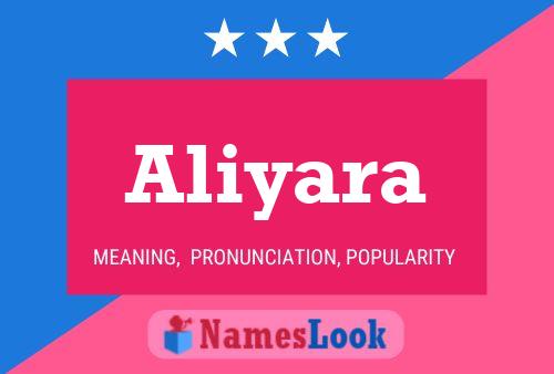 Póster del nombre Aliyara