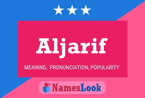 Póster del nombre Aljarif