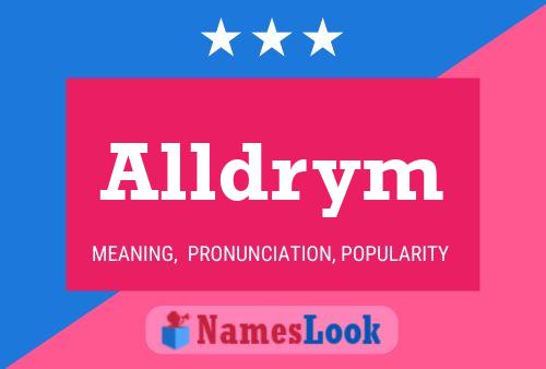 Póster del nombre Alldrym