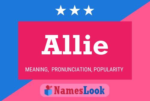 Póster del nombre Allie