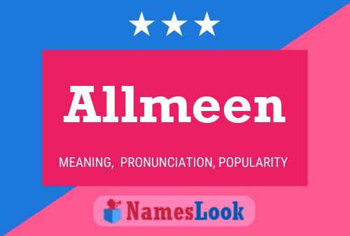 Póster del nombre Allmeen