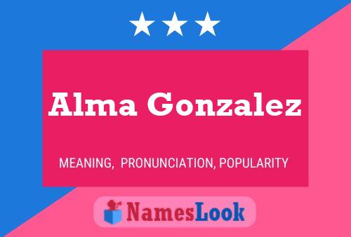 Póster del nombre Alma Gonzalez