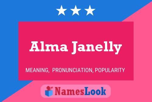 Póster del nombre Alma Janelly