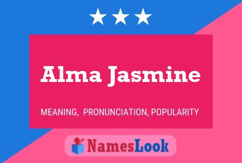 Póster del nombre Alma Jasmine