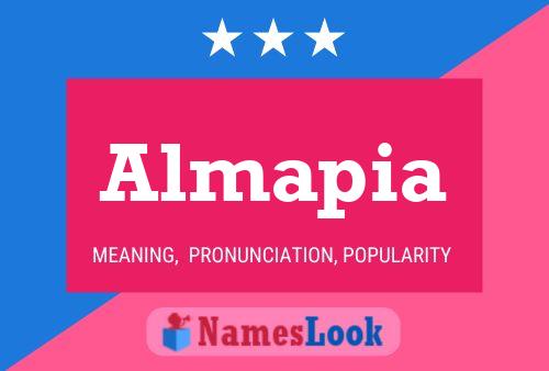 Póster del nombre Almapia