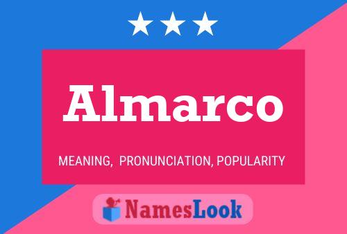 Póster del nombre Almarco