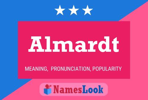 Póster del nombre Almardt