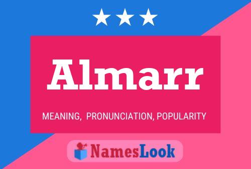 Póster del nombre Almarr