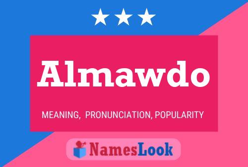 Póster del nombre Almawdo