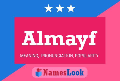 Póster del nombre Almayf