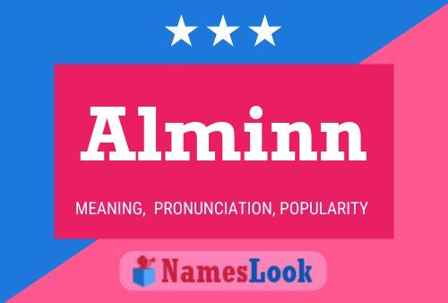 Póster del nombre Alminn