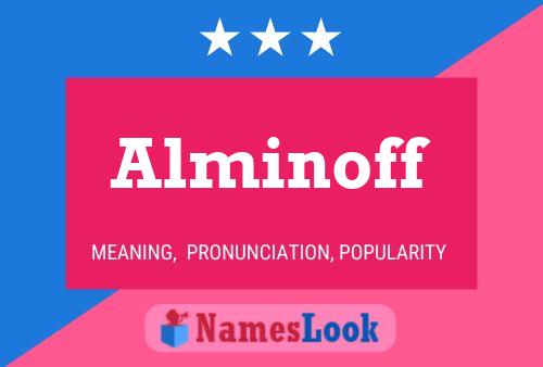 Póster del nombre Alminoff