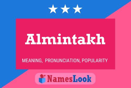 Póster del nombre Almintakh