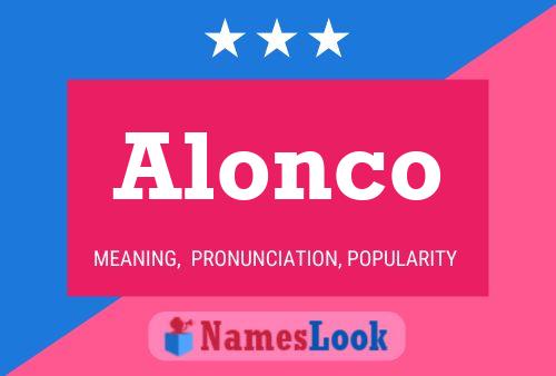 Póster del nombre Alonco