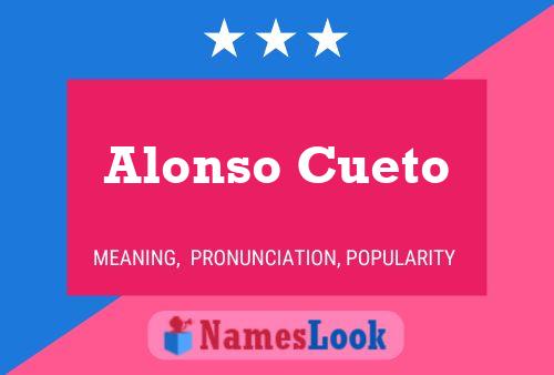 Póster del nombre Alonso Cueto