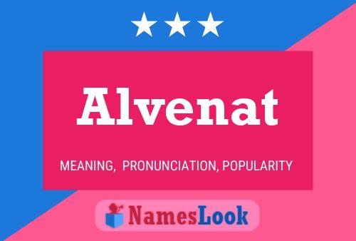 Póster del nombre Alvenat