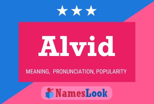 Póster del nombre Alvid