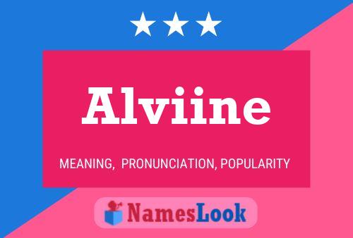 Póster del nombre Alviine