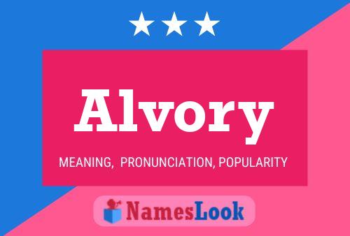 Póster del nombre Alvory