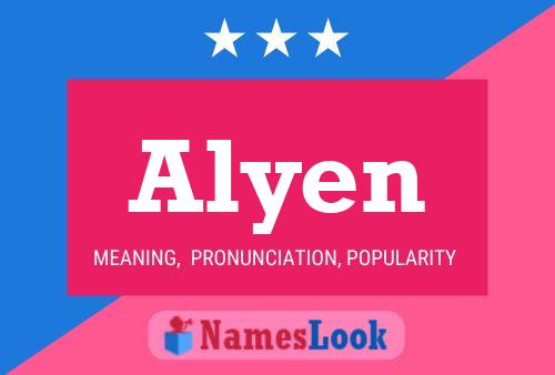 Póster del nombre Alyen