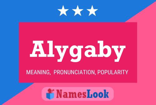 Póster del nombre Alygaby