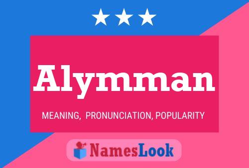 Póster del nombre Alymman