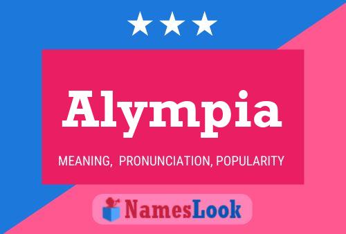 Póster del nombre Alympia