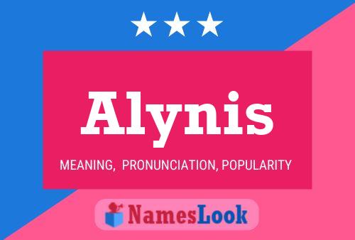 Póster del nombre Alynis