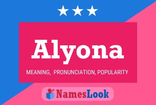 Póster del nombre Alyona