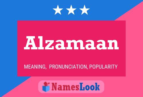 Póster del nombre Alzamaan