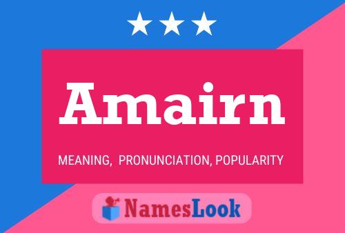 Póster del nombre Amairn