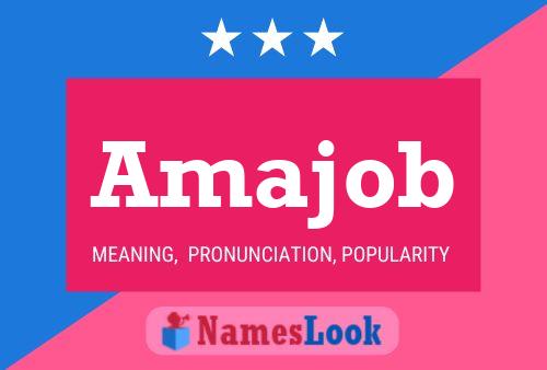 Póster del nombre Amajob