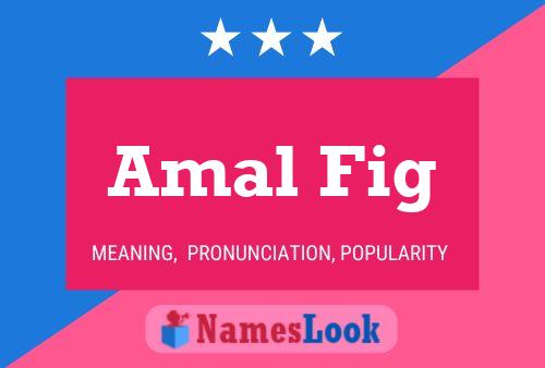 Póster del nombre Amal Fig