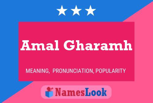 Póster del nombre Amal Gharamh