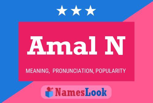 Póster del nombre Amal N