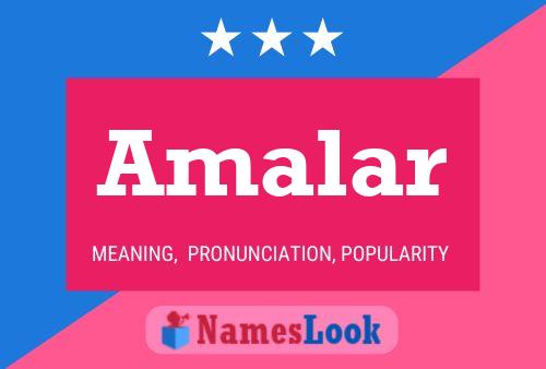 Póster del nombre Amalar