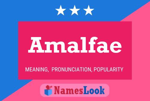 Póster del nombre Amalfae