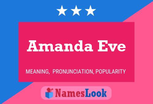 Póster del nombre Amanda Eve