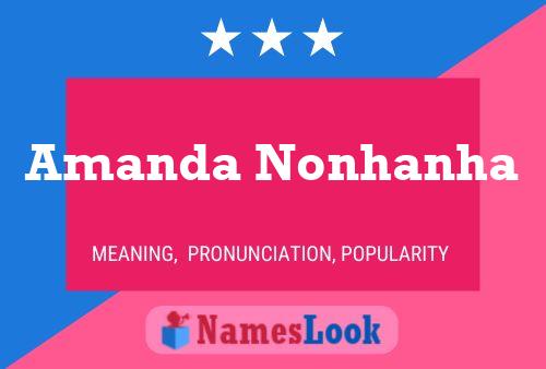 Póster del nombre Amanda Nonhanha