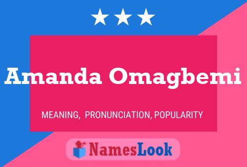 Póster del nombre Amanda Omagbemi