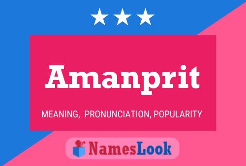 Póster del nombre Amanprit