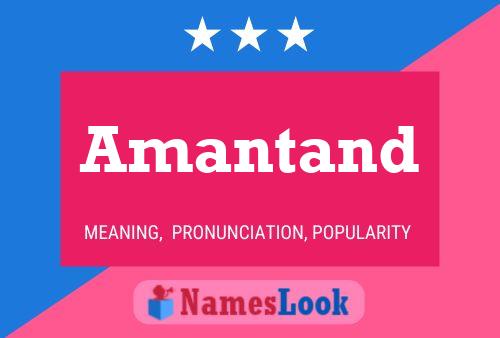 Póster del nombre Amantand