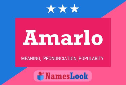 Póster del nombre Amarlo